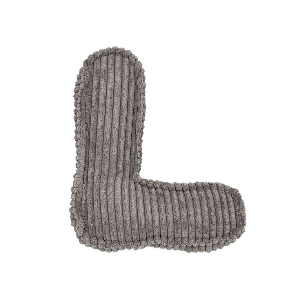 Corduroy Letter Cushion