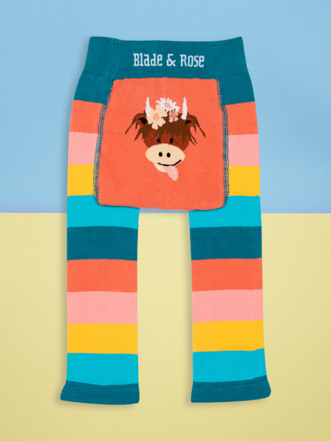 Bonnie Highland Cow Leggings - Edie And I