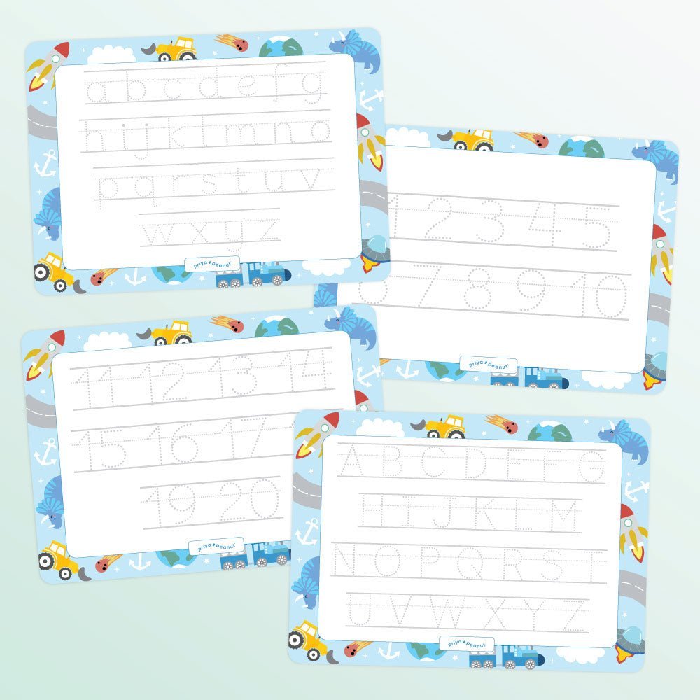 Letters & Numbers Writing Mats - Edie And I