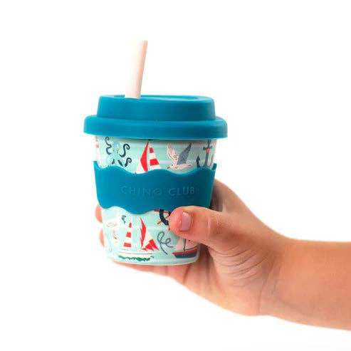 Nautical Babychino Cup 4oz (SALE) - Edie And I