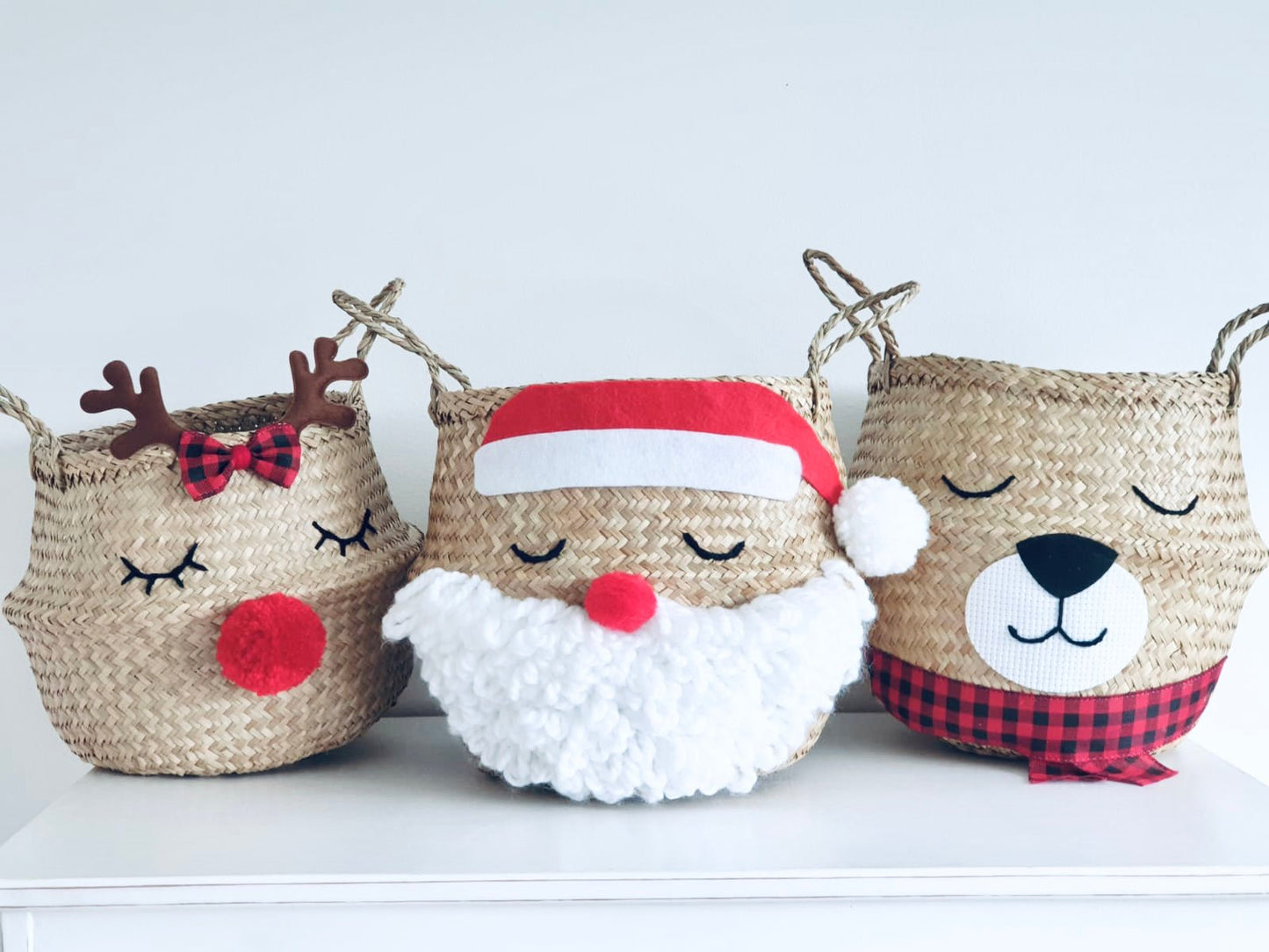 Polar bear basket - medium - Edie And I