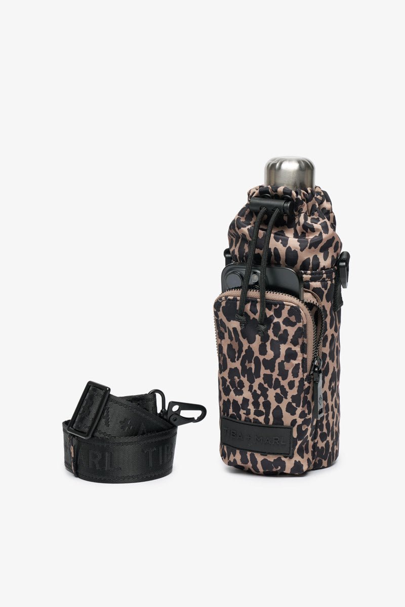 T+M Travel X - Body Insulated Bottle Bag Leopard Print - Edie And I