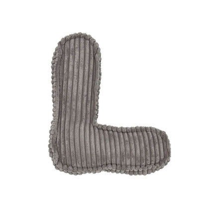 Corduroy Letter Cushion