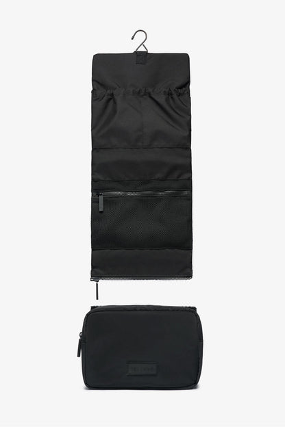 T+M Travel Roll Up Hanging Organiser Black