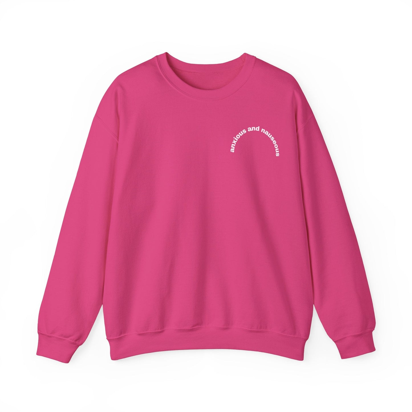 Anxious & Nauseous embroidered sweatshirt - Edie And I