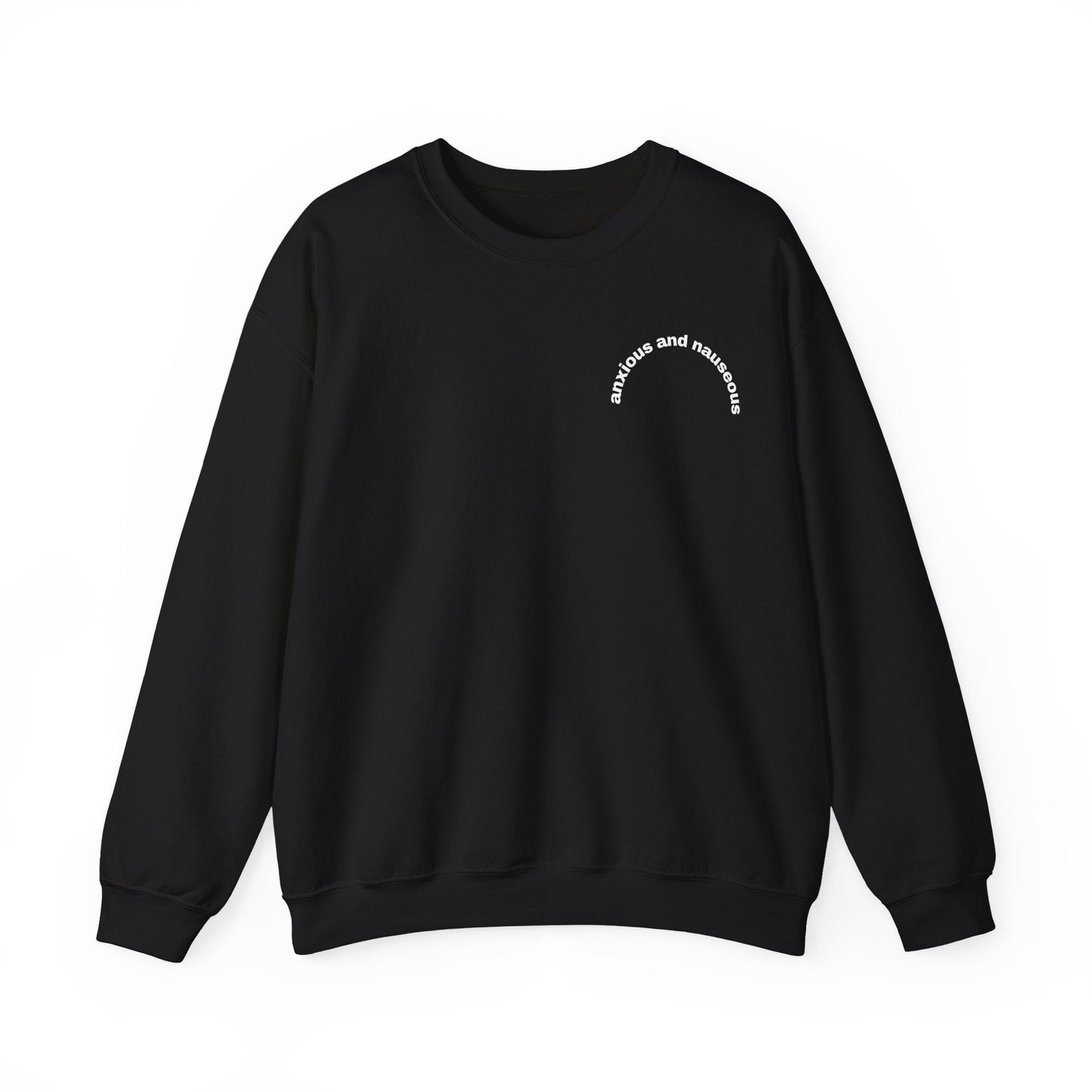 Anxious & Nauseous embroidered sweatshirt - Edie And I