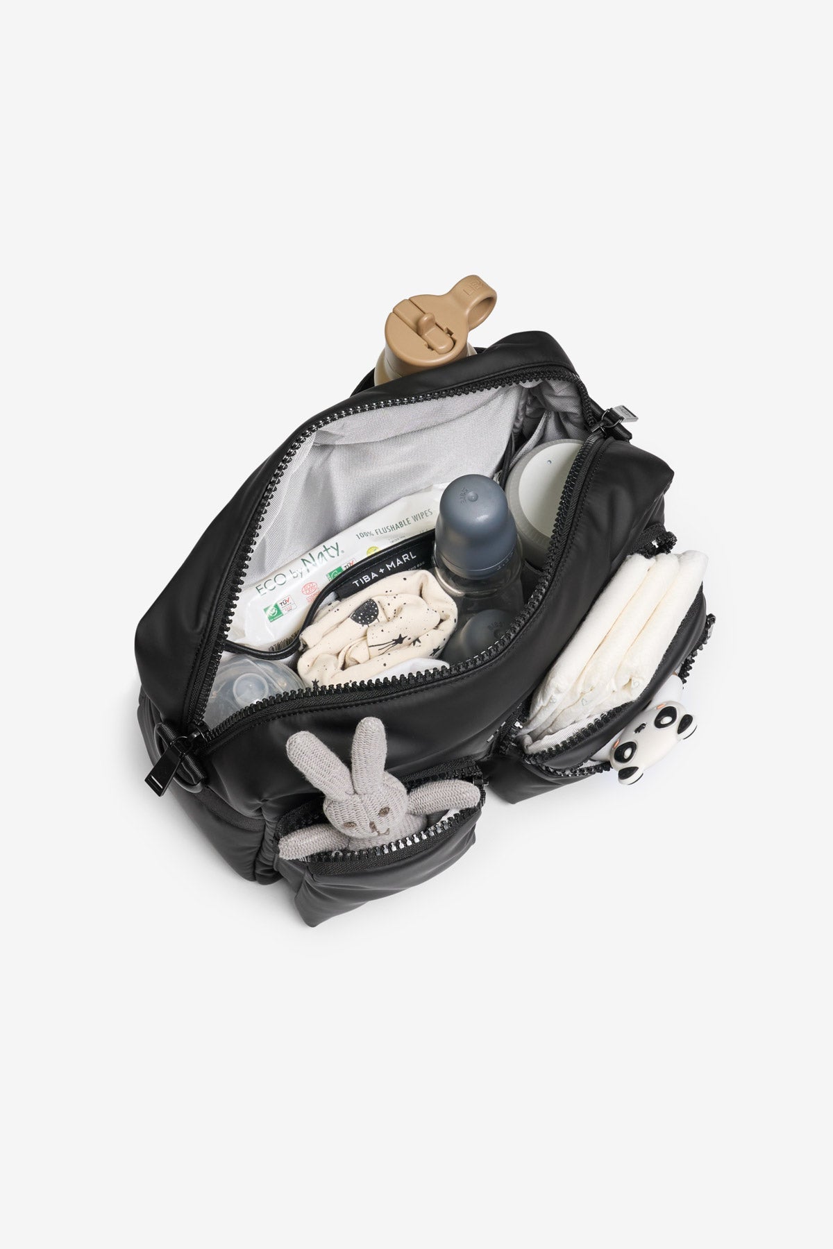Axel Buggy Organiser / Changing Bag Matte Black - Edie And I