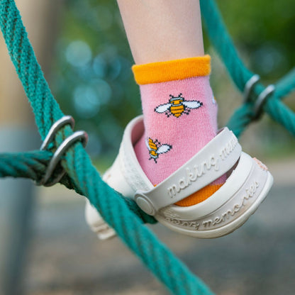 Bumblebee Matching Bamboo Socks (Adult & Child) - Edie And I