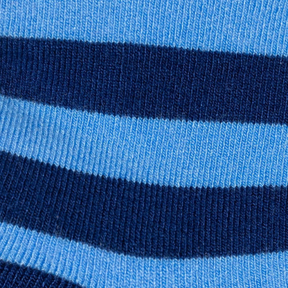 Children's Blue Stripe Bamboo Socks - Edie And I