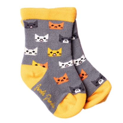Children's Cat Bamboo Socks - Edie And I