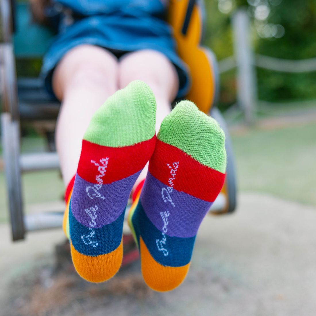 Children's Rainbow Stripe Bamboo Socks - Edie And I