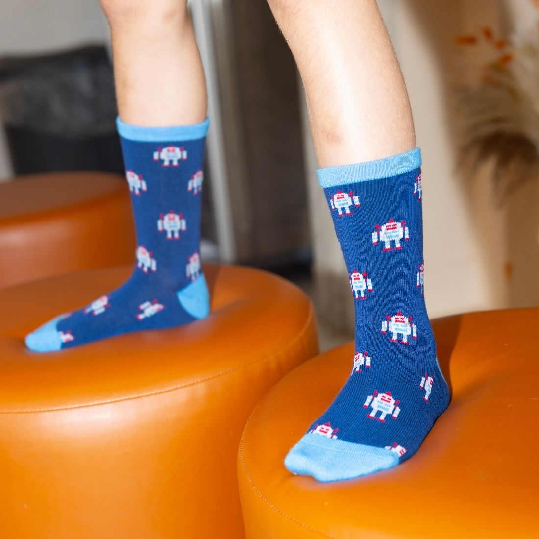 Children's Robot Bamboo Socks - Edie And I