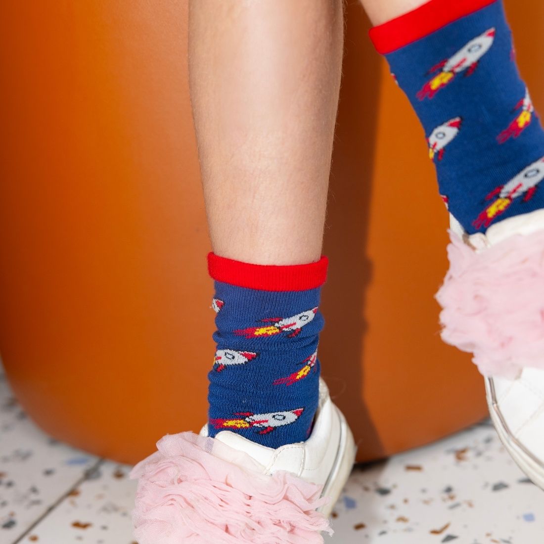 Children's Rocket Bamboo Socks - Edie And I