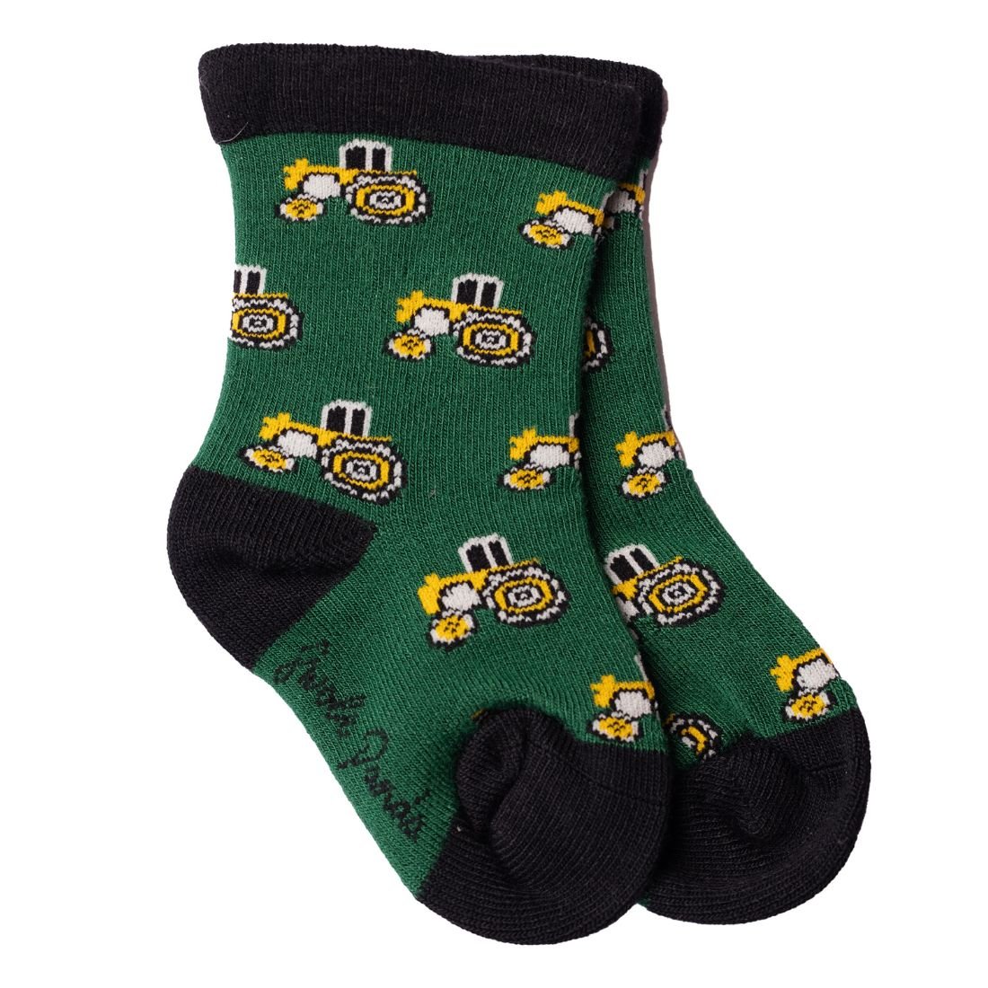 Children's Tractor Bamboo Socks - Edie And I