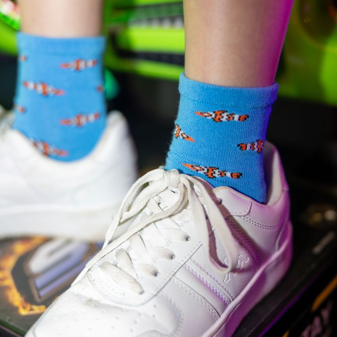 Clown Fish Matching Bamboo Socks (Adult & Child) - Edie And I