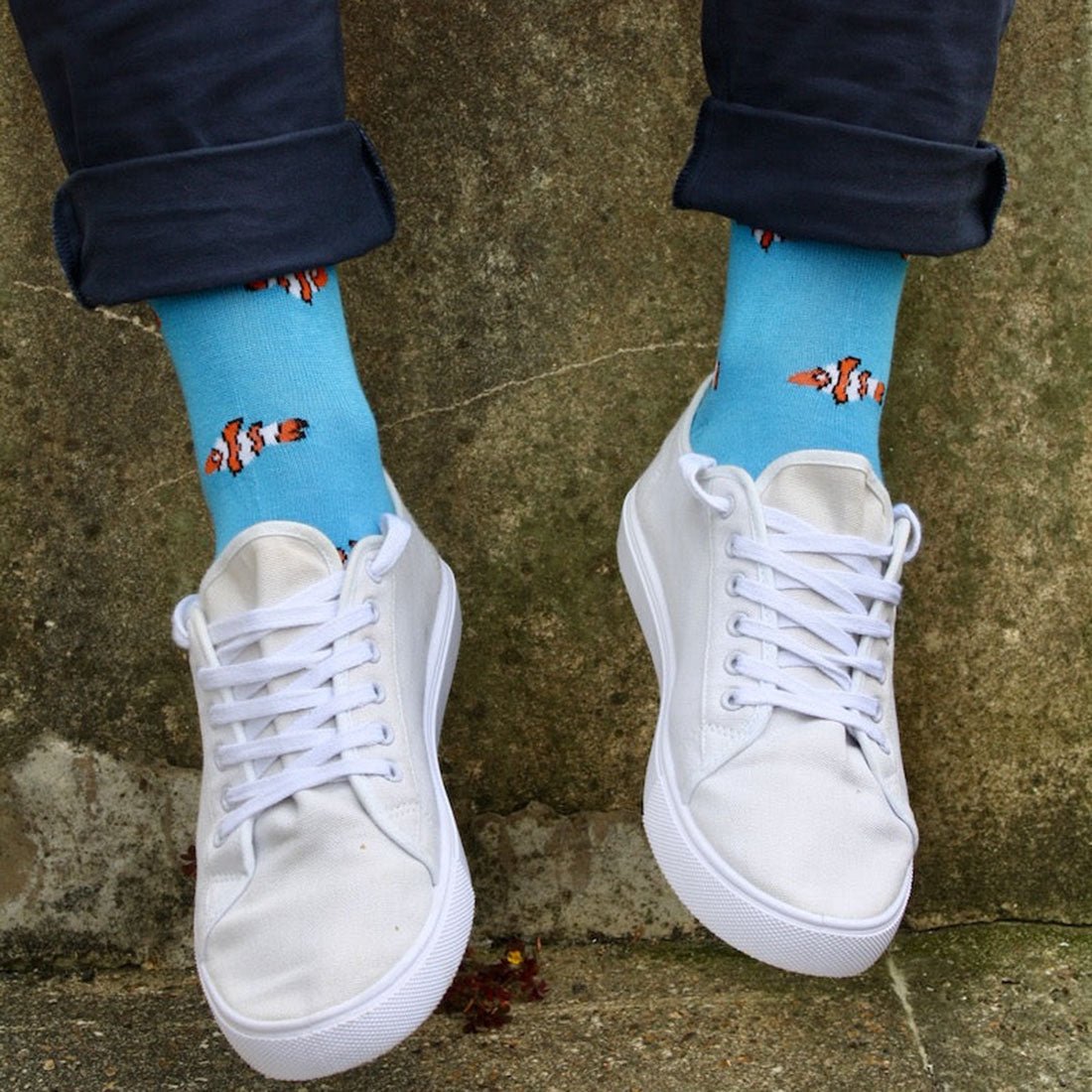 Clown Fish Matching Bamboo Socks (Adult & Child) - Edie And I