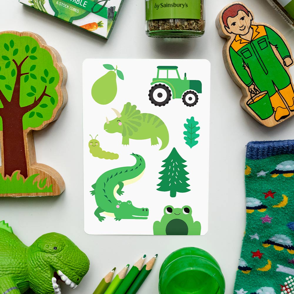 Colour Flash Cards - Edie And I