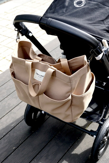 T+M Canvas Pocket Tote Desert