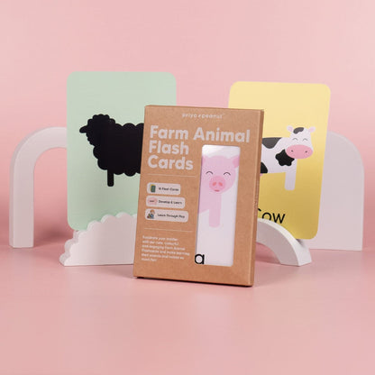First Farm Animal Flash Cards - Edie And I