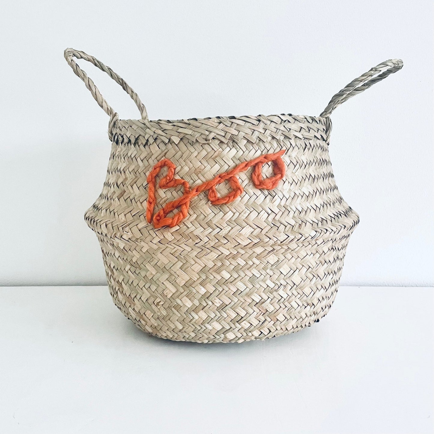 Halloween Boo basket - Medium - Edie And I