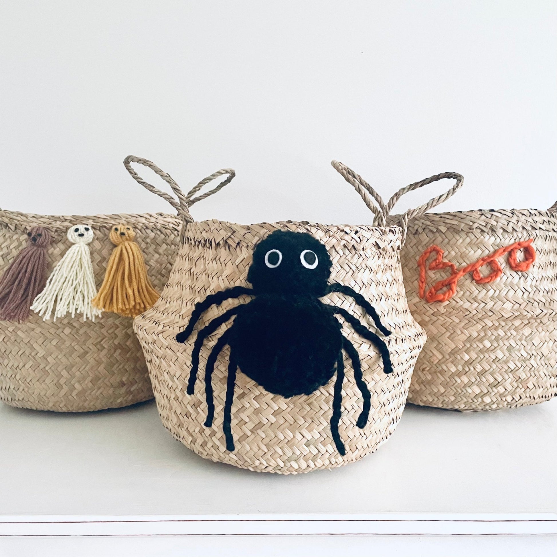 Halloween Boo basket - Medium - Edie And I
