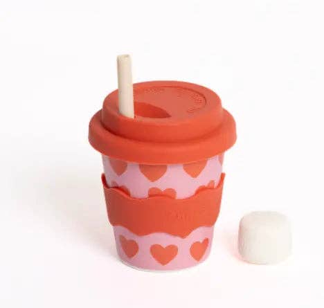 🎁 Heart Babychino Cup 4oz (SALE) (100% off) - Edie And I