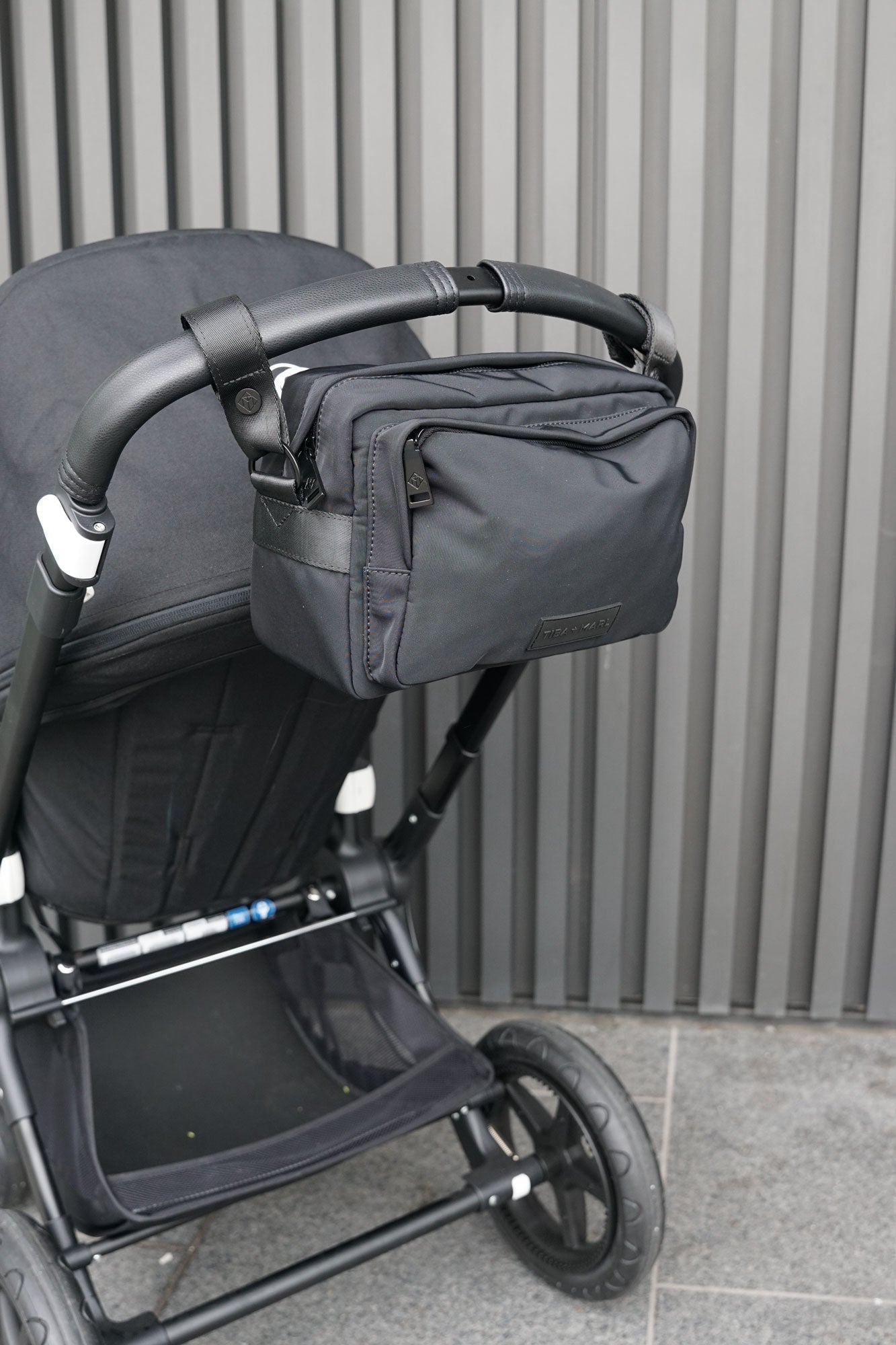 Hiro Buggy Organiser / Changing Bag Black - Edie And I