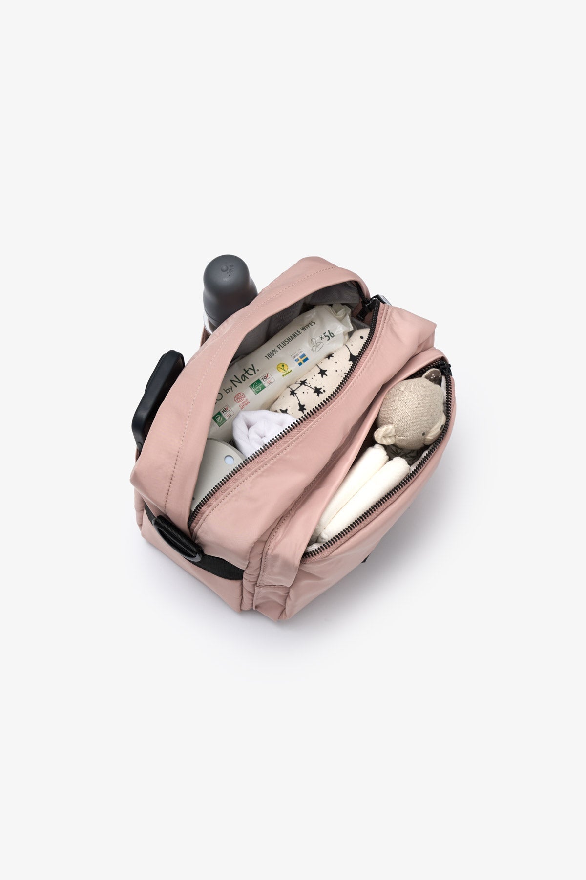 Hiro Buggy Organiser / Changing Bag Pink - Edie And I