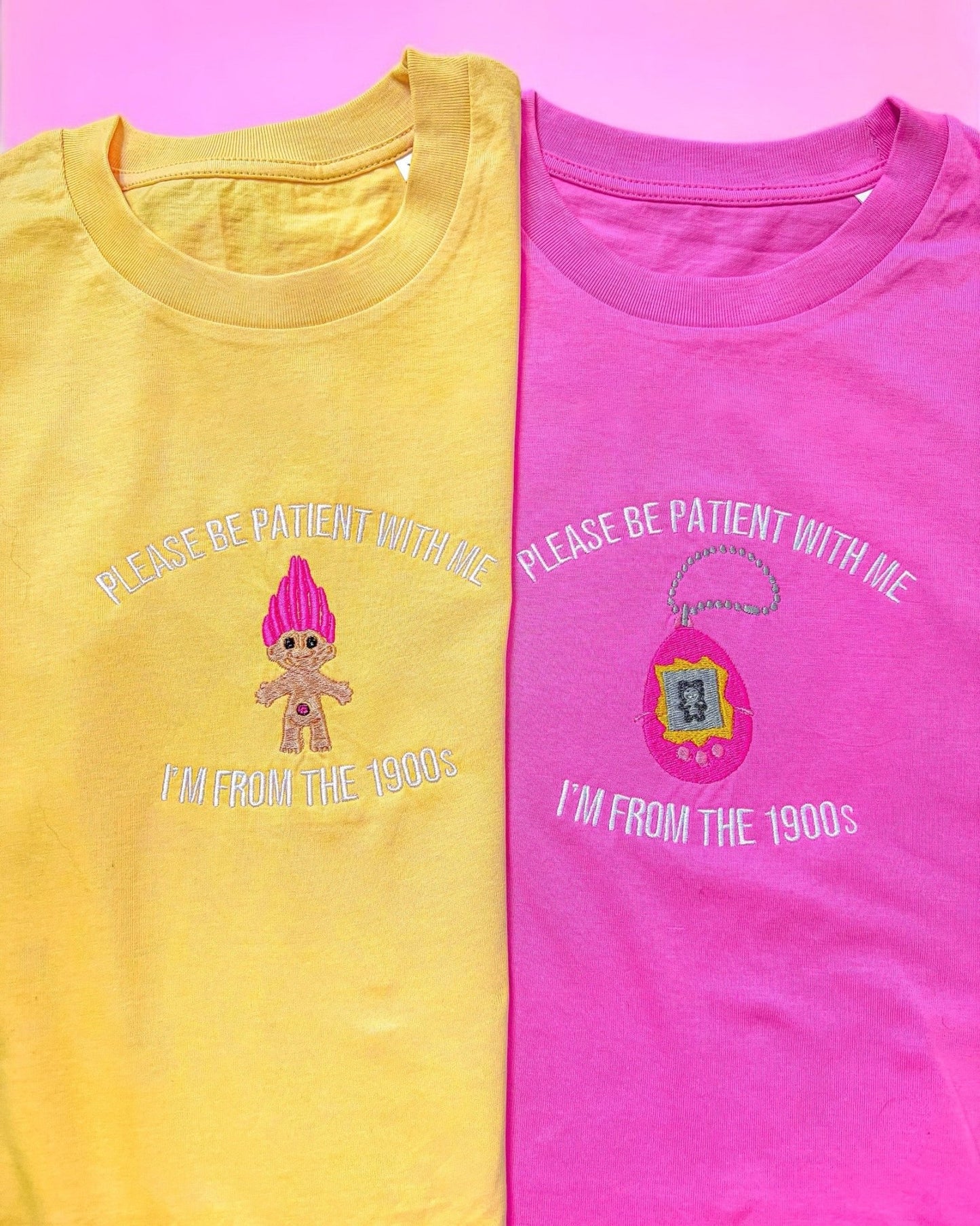 I'm From The 1900's Troll embroidered t-shirt - Edie And I