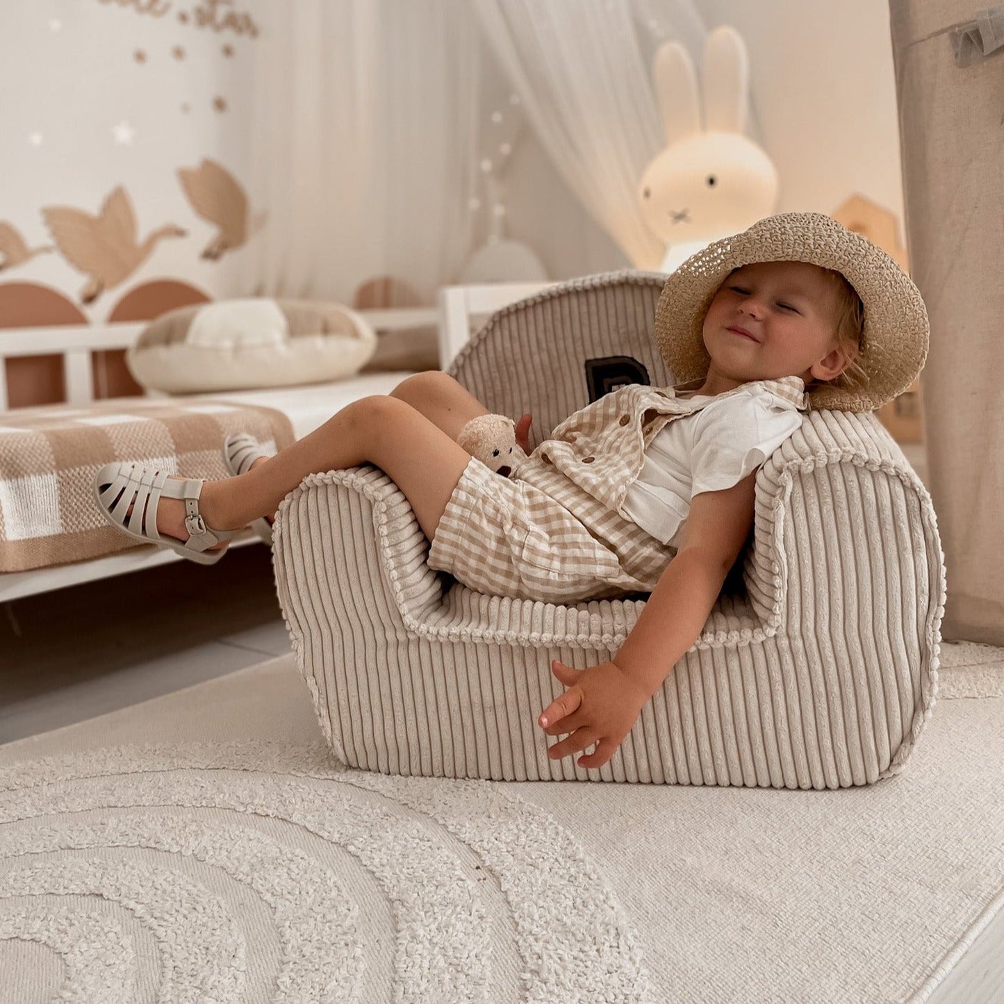 Personalised Children's Corduroy Armchair
