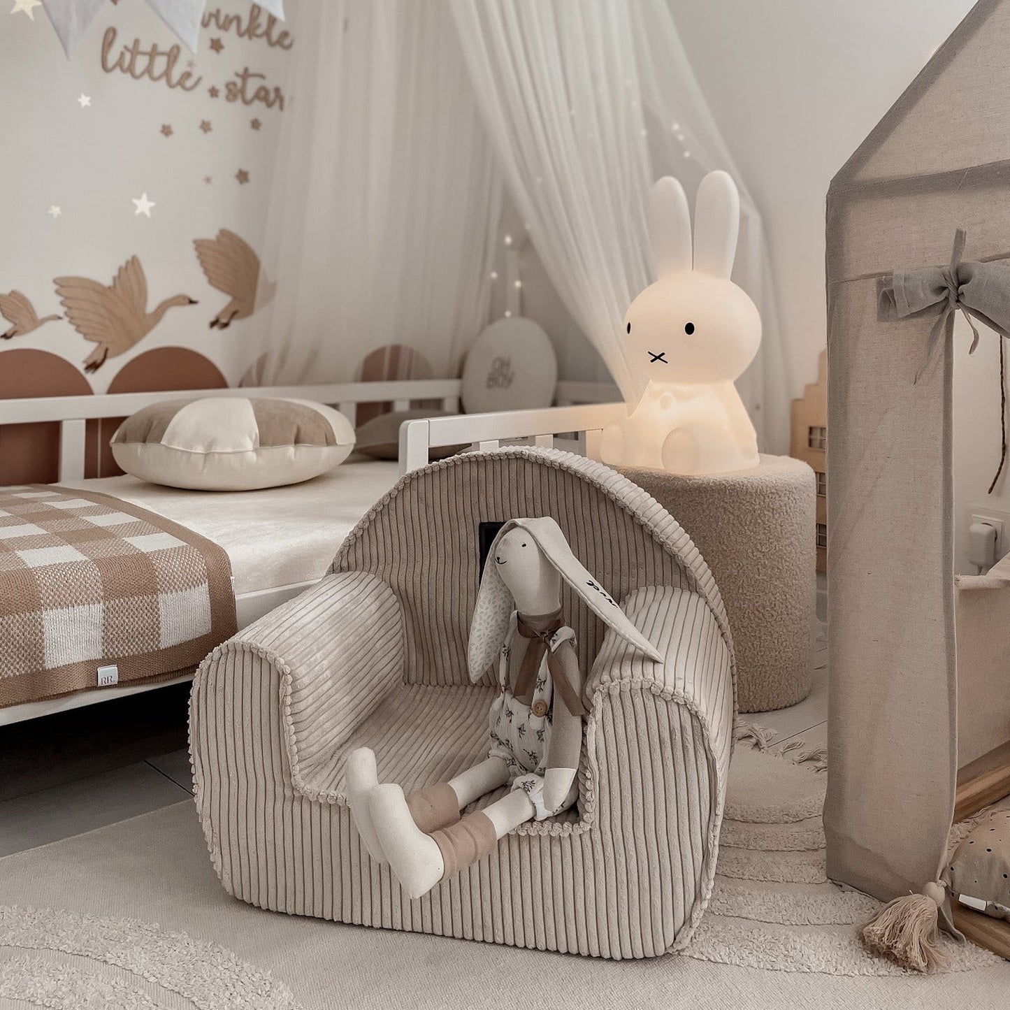 Personalised Children's Corduroy Armchair