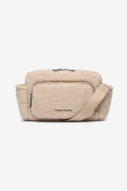 Inka Buggy Organiser Beige Borg Fleece - Edie And I