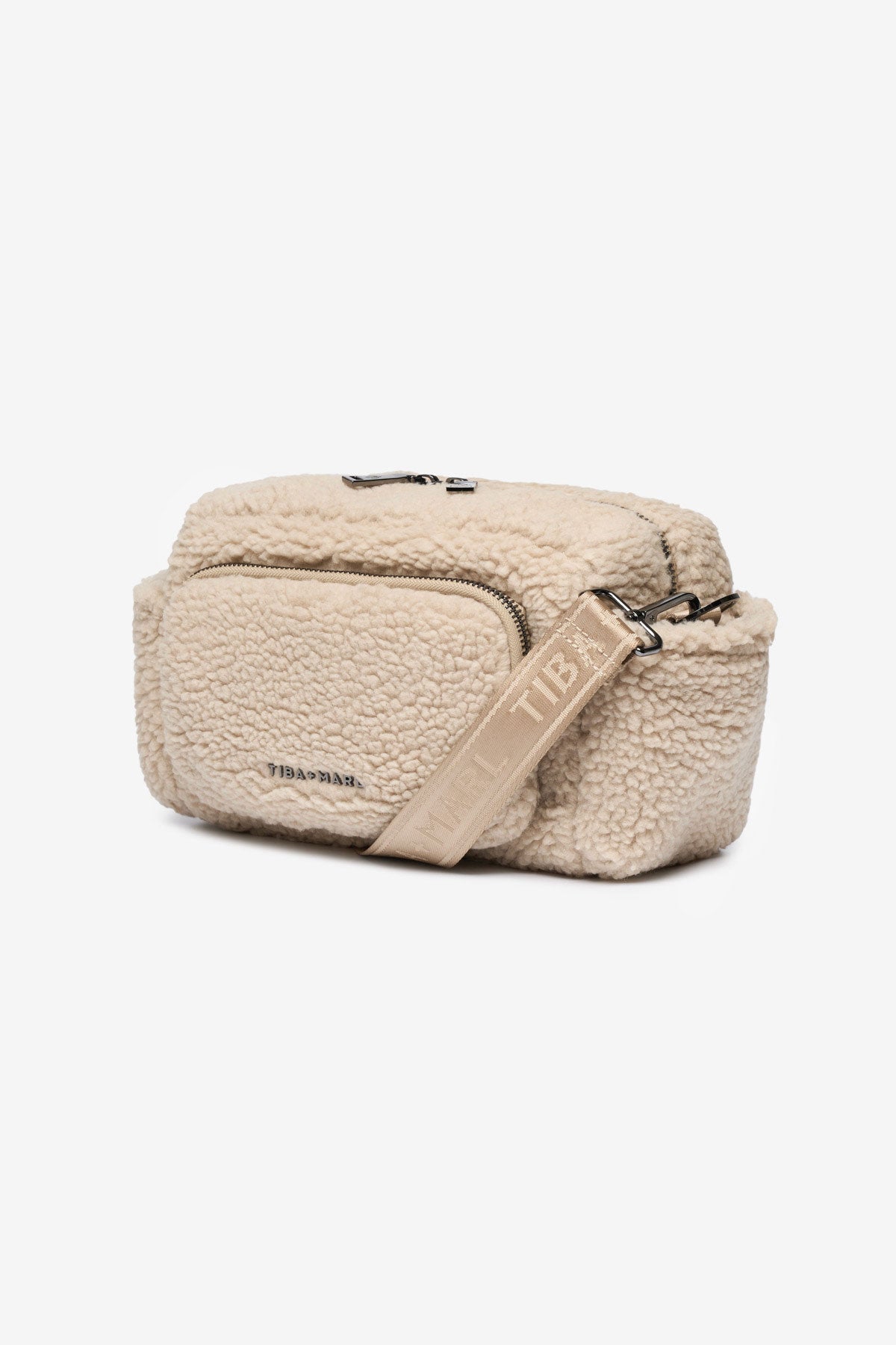Inka Buggy Organiser Beige Borg Fleece - Edie And I