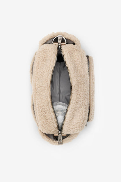 Inka Buggy Organiser Beige Borg Fleece - Edie And I