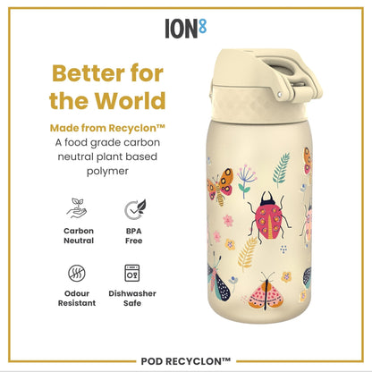 Leak Proof Kids Water Bottle, Recyclon, Bugs Life, 350ml (12oz) - Edie And I