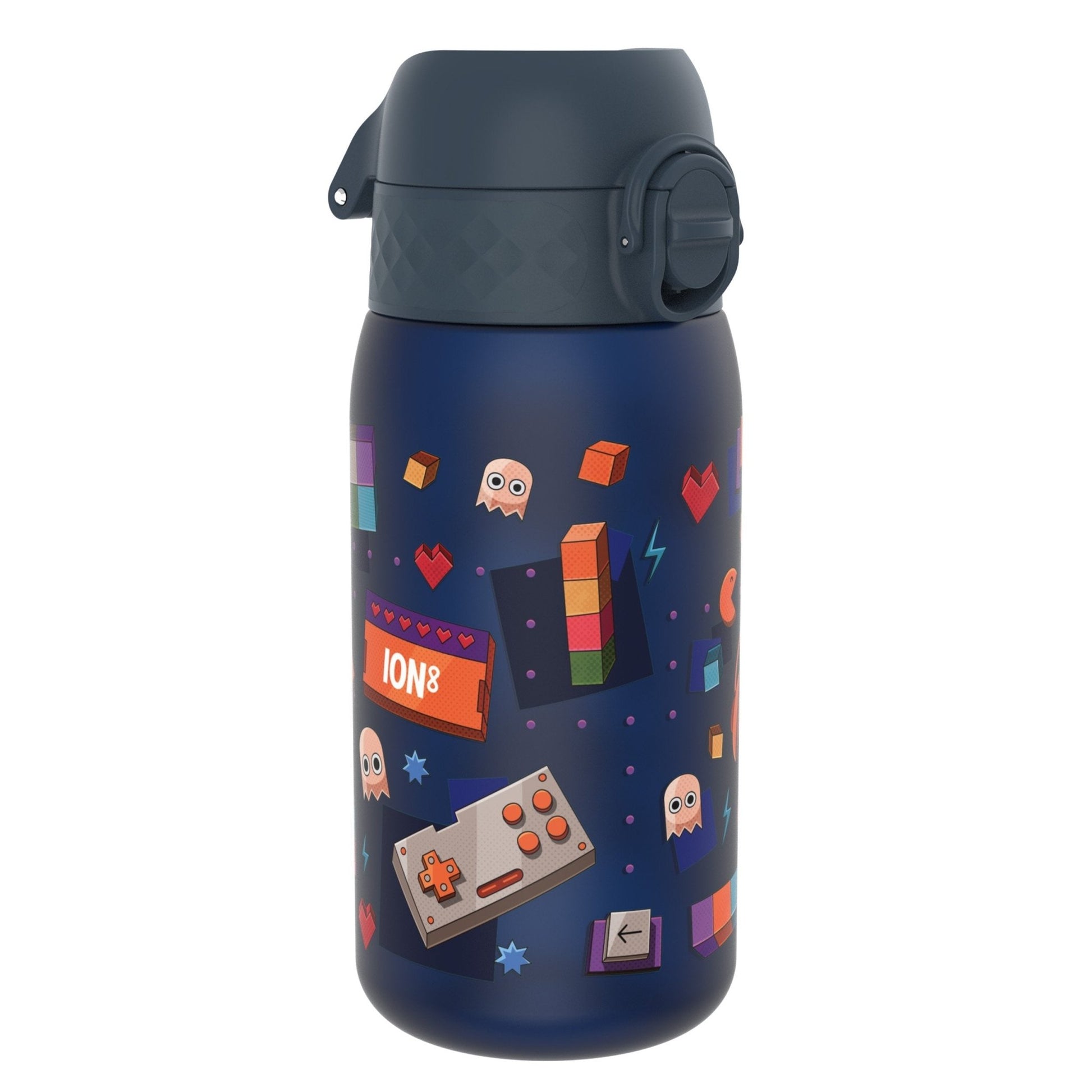 Leak Proof Kids Water Bottle, Recyclon, Gamer, 350ml (12oz) - Edie And I