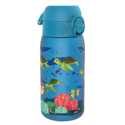 Leak Proof Kids Water Bottle, Recyclon, Sea Turtle, 350ml (12oz) - Edie And I