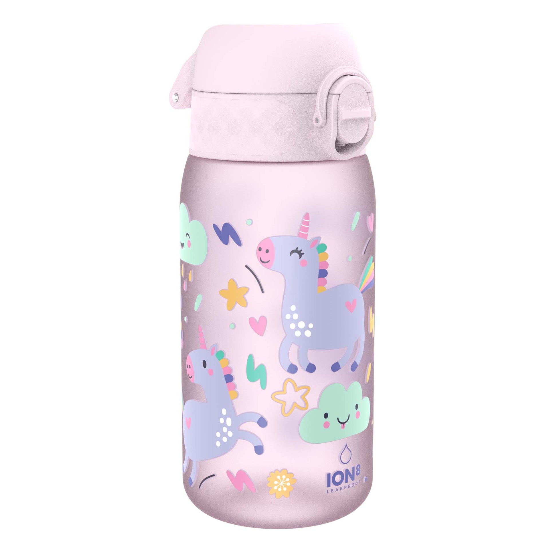 Leak Proof Kids Water Bottle, Recyclon, Unicorns, 350ml (12oz) - Edie And I