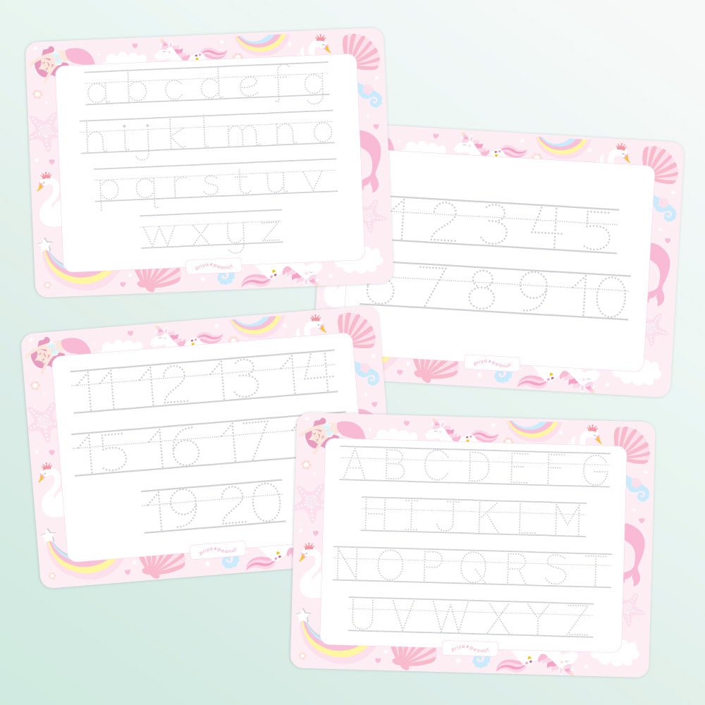 Letters & Numbers Writing Mats - Edie And I