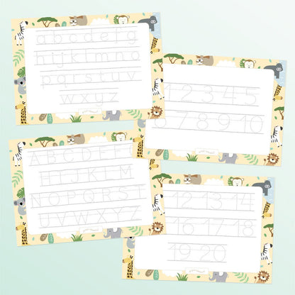 Letters & Numbers Writing Mats - Edie And I