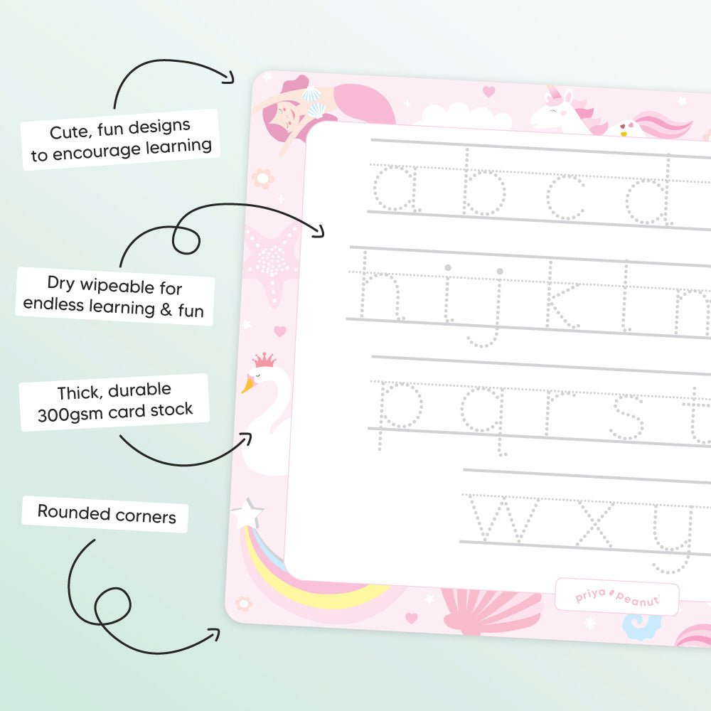 Letters & Numbers Writing Mats - Edie And I