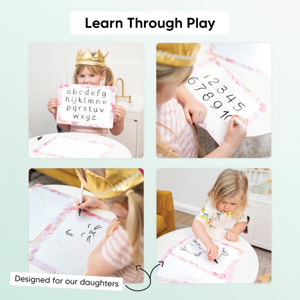 Letters & Numbers Writing Mats - Edie And I