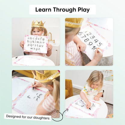Letters & Numbers Writing Mats - Edie And I