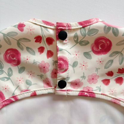 Long Sleeved Baby Bib - Country Floral - Edie And I