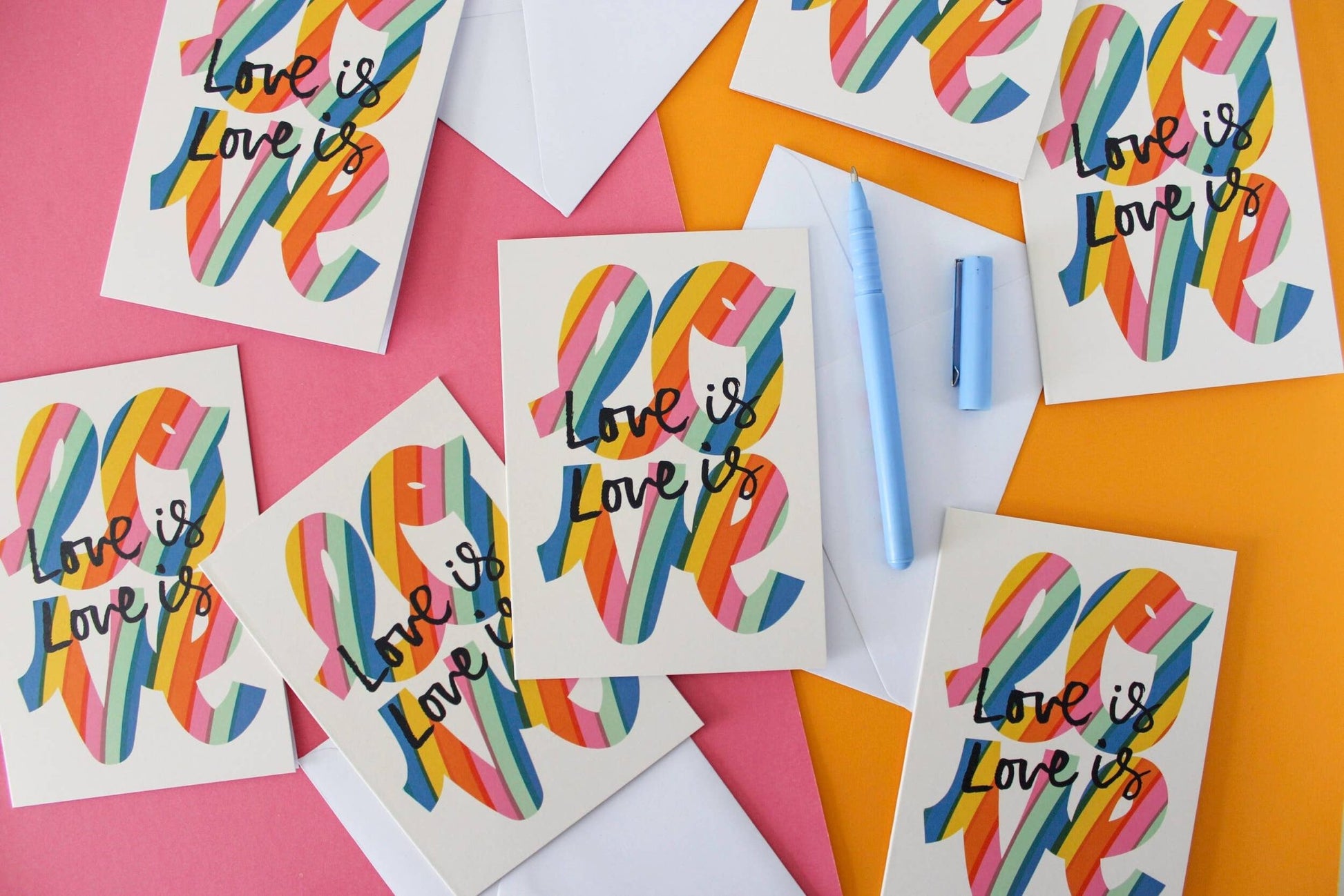 Love Is Love, Greeting Card, Valentines, Love - Edie And I