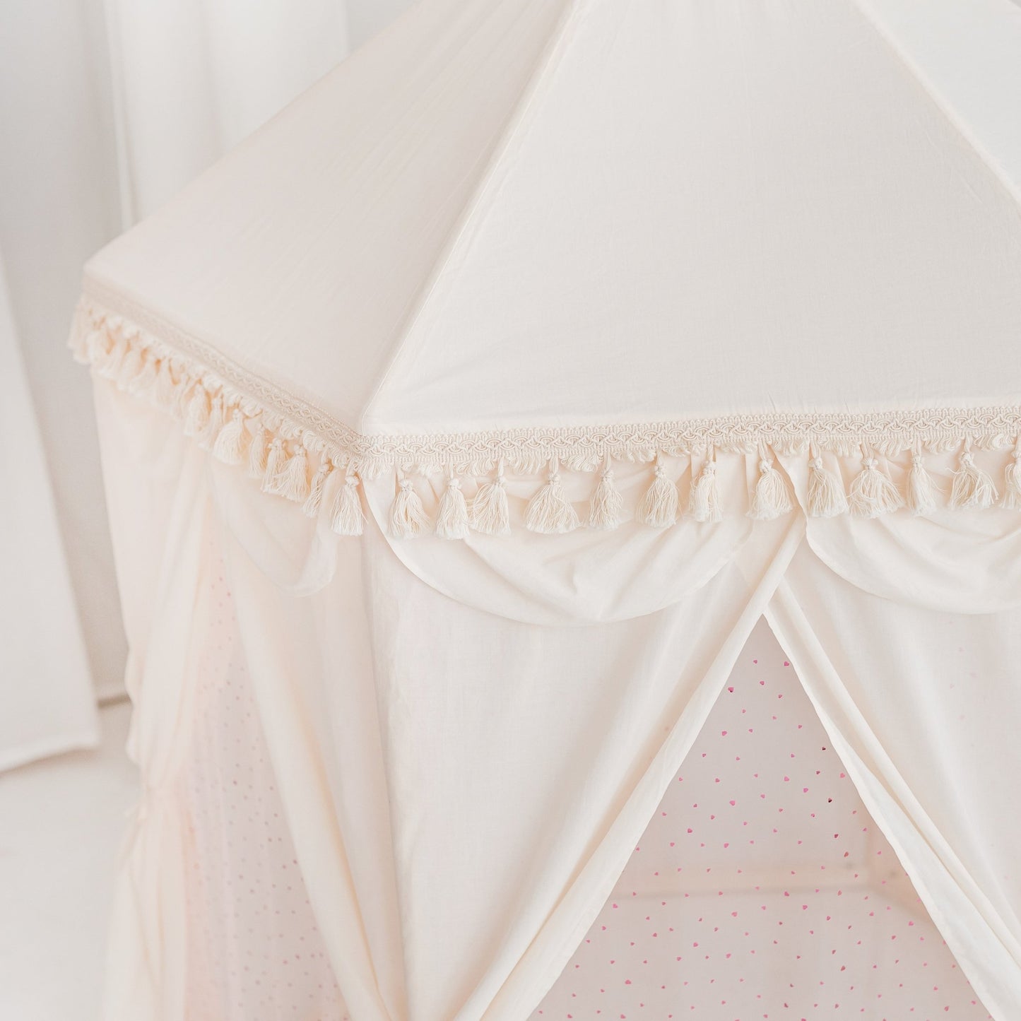 MINICAMP Boho Indoor Playhouse Tent in Pavilion Shape - Edie And I
