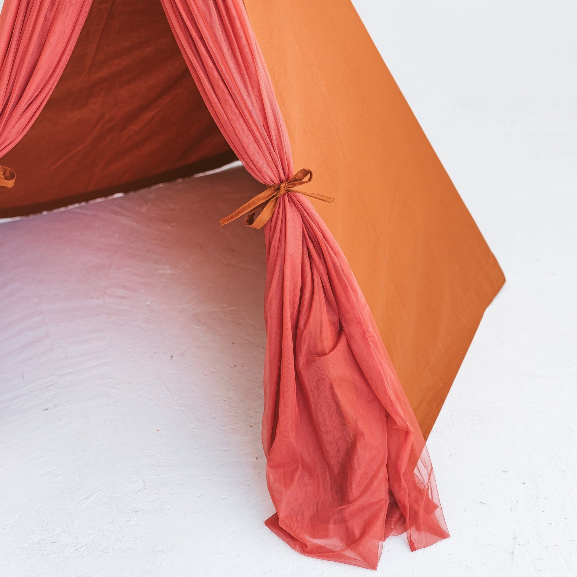 MINICAMP Fairy Kids Play Tent With Tulle in Cognac - Edie And I