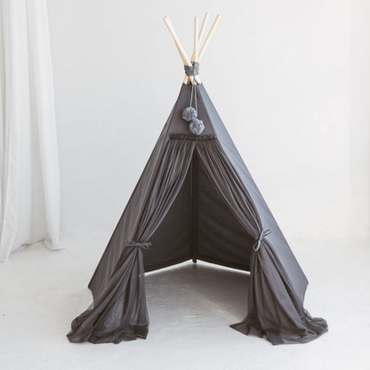 MINICAMP Fairy Kids Play Tent With Tulle in Cognac - Edie And I