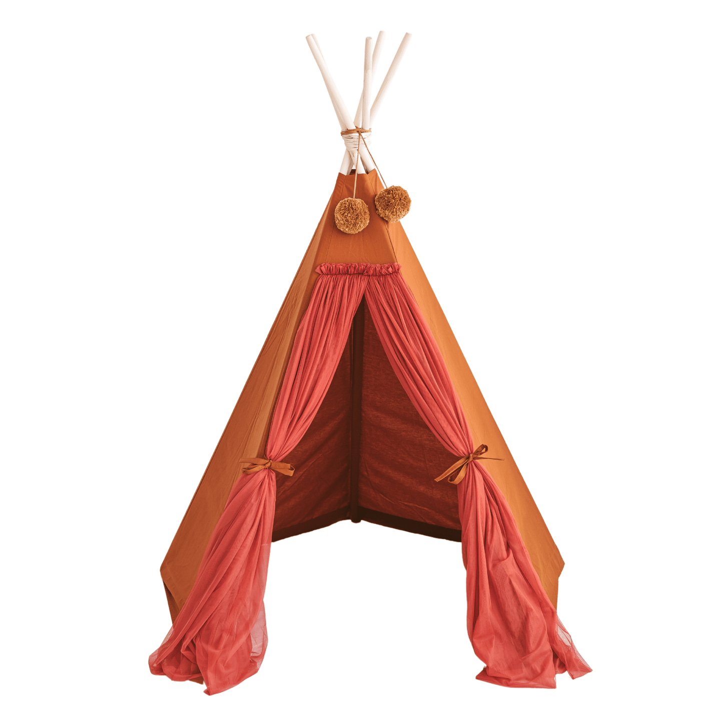MINICAMP Fairy Kids Play Tent With Tulle in Cognac - Edie And I