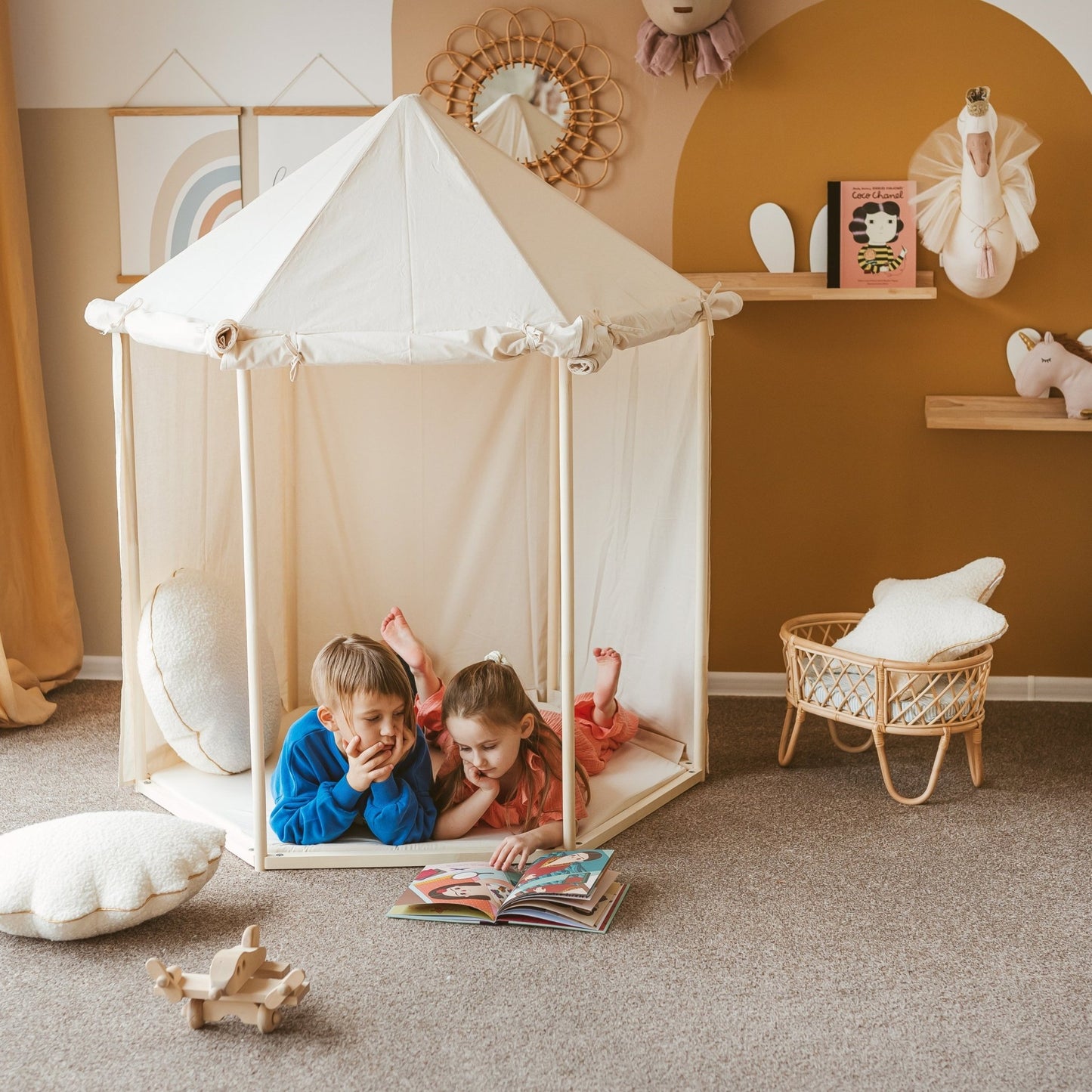 MINICAMP Indoor Playhouse Tent in Pavilion Shape - Edie And I